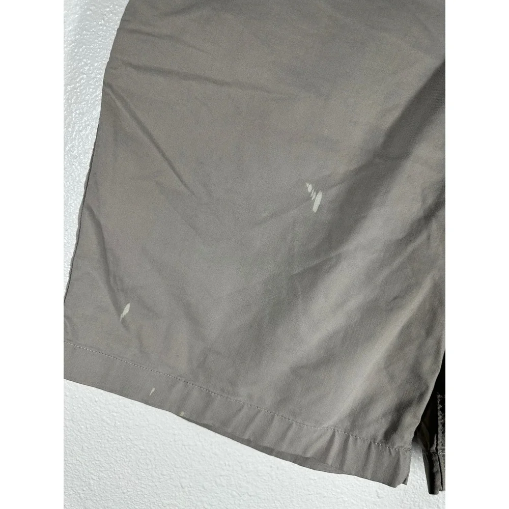 Faherty‎ Shorts Mens 33 Gray Reserve Premium Crafted Flat Front Chino